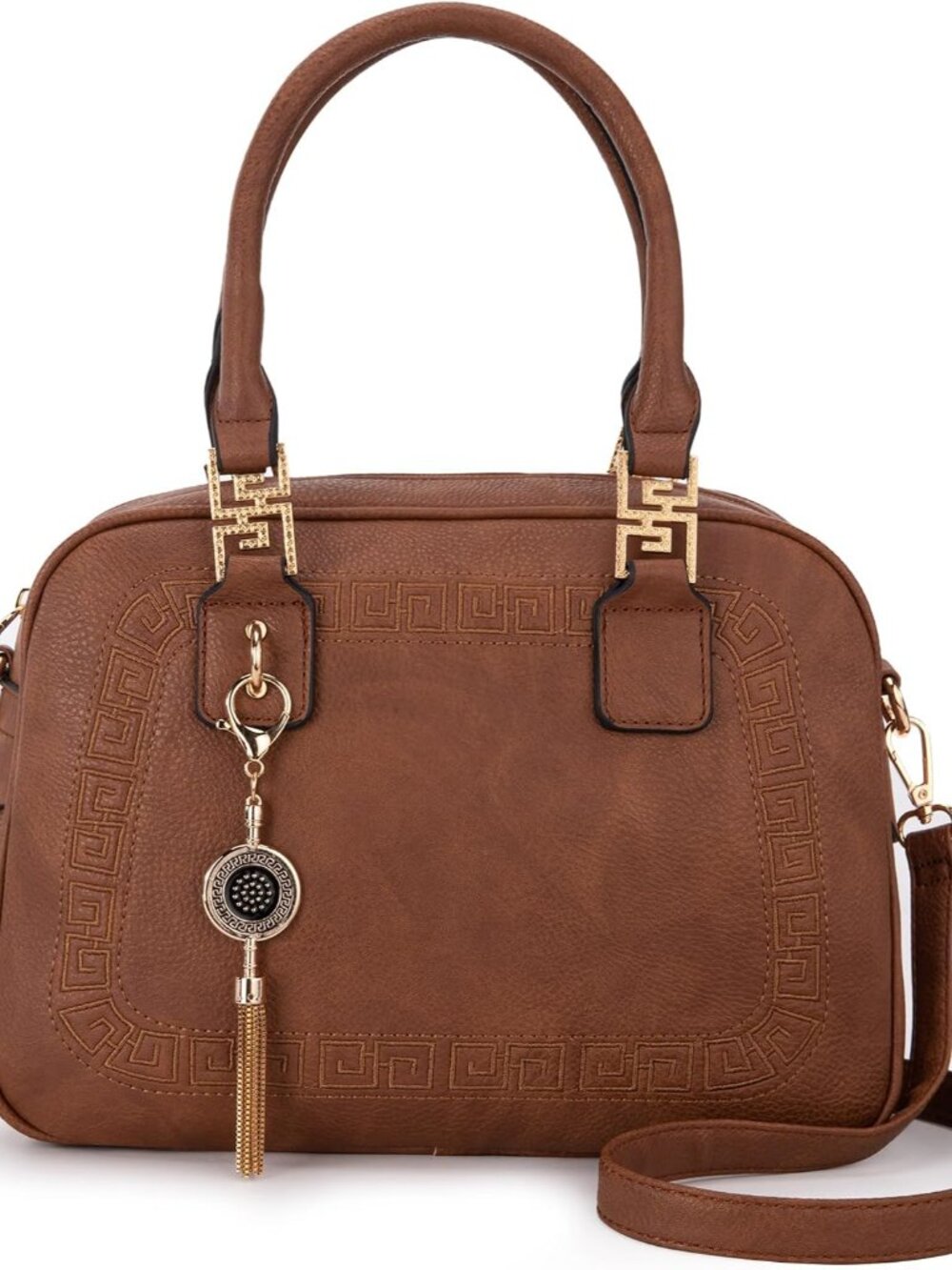 Small Purses for Women Tassel Crossbody Satchel Handbag with Detachable Shoulder